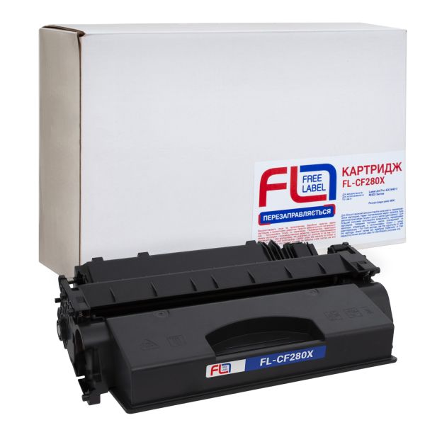 Картридж сумісний HP 80X (CF280X) Free Label 