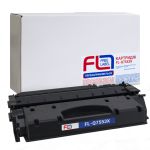 Картридж сумісний Free Label для HP 53X (Q7553X) / Canon 715H Black 