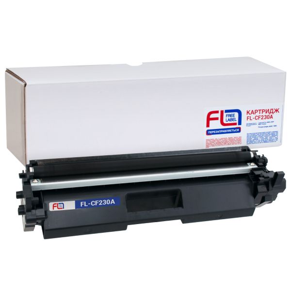 Сумісний картридж Free Label для HP 30A (CF230A), Canon 051