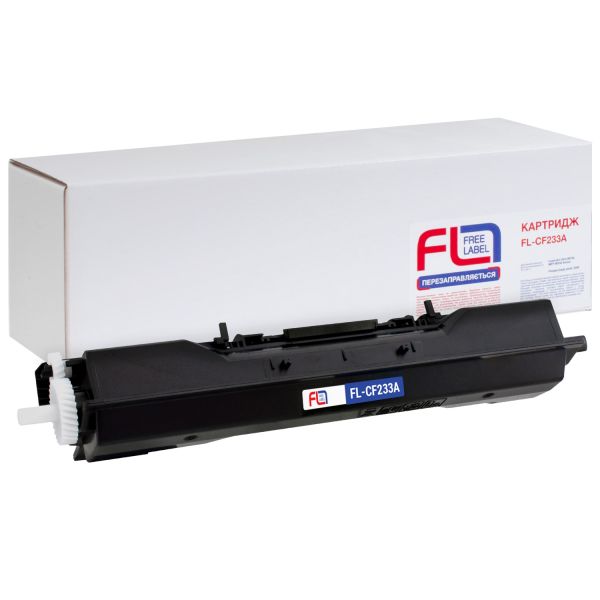 Картридж тонер сумісний HP 33A (CF233A) Free Label (FL-CF233A)