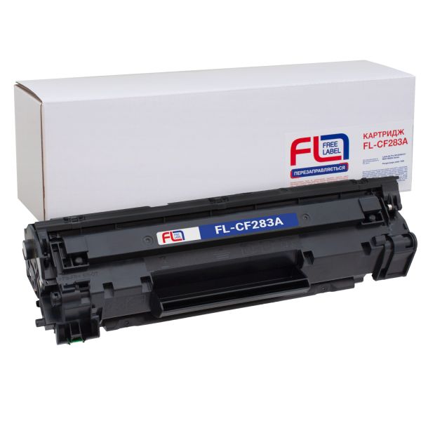 Картридж сумісний Free Label для Canon 737 / HP 83A (CF283A)