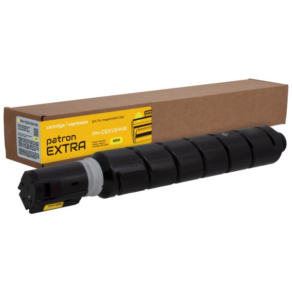 Тонер-картридж сумісний Canon C-EXV54 жовтий Extra Patron (PN-CEXV54YR)