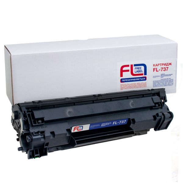 Картридж сумісний Free Label для Canon 737  