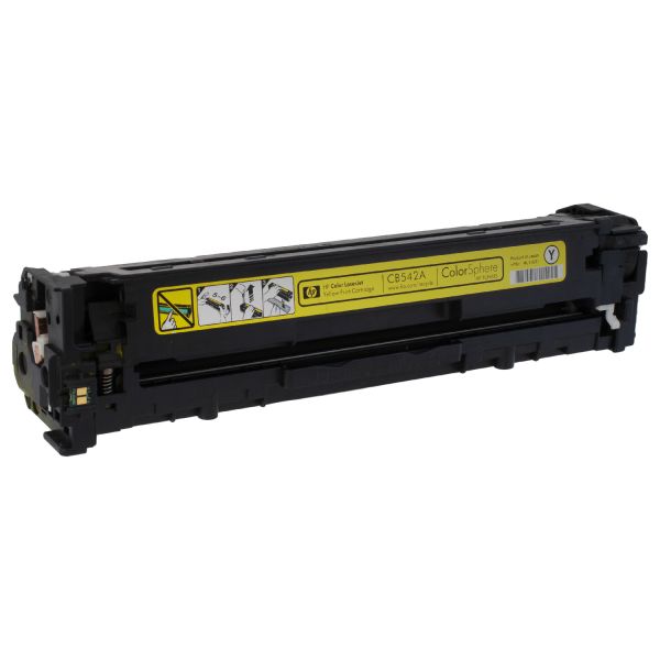 Картридж оригінальний HP 125A (CB542A) жовтий порожній (Empty Virgin)