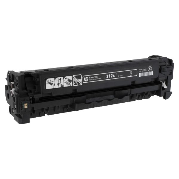 Картридж HP 312A (CF380A) черный пустой (Empty Virgin)