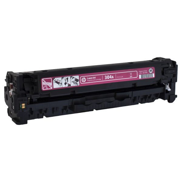 Картридж HP 304A (CC533A) пурпуровий порожній (Empty Virgin)