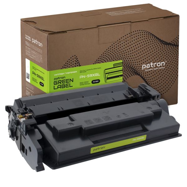 Картридж совместимый Green Label Patron HP 59X (CF259X) Black