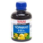 Чорнило WWM для Epson Stylus C42/C48/C62 200г Black водорозчинне (E07/B)