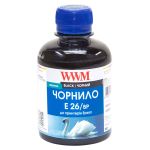 Чорнило WWM Epson Expression Premium XP-600/XP-605/XP-700 200г Black пігментне (E26/BP)