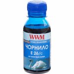 Чернила WWM для Epson Expression Premium XP-600/XP-605/XP-700 100г Cyan водорастворимый (E26/C-2)