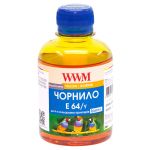 Чорнило WWM для Epson L110/L210/L355 200г Yellow водорозчинне (E64/Y)