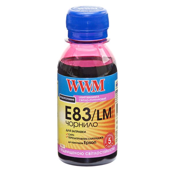 Чорнило WWM для Epson Stylus Photo T50/P50/PX660 100г Light Magenta водорозчинне (E83/LM-2)