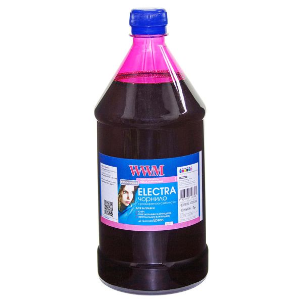 Чернило WWM ELECTRA для Epson 1000г Light Magenta водорастворимое (EU/LM-4)