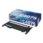 Картридж тон. Samsung C407S для CLP-320/320N/325/CLX-3185 1000 ст. Cyan (ST998A)