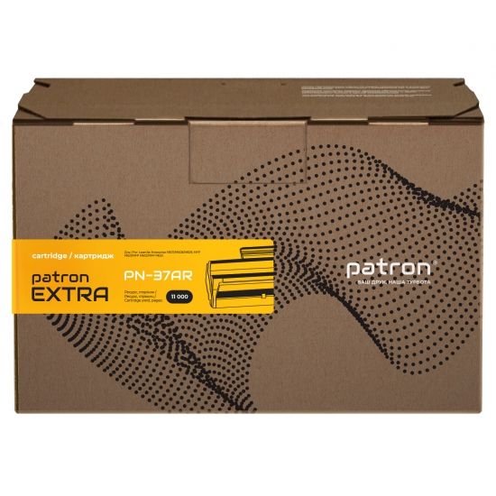 Картридж сумісний HP 37A (CF237A) Extra Patron (PN-37AR)