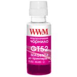 Чорнило WWM GT52 для HP Jet Ink Tank 115/315/319 100г Magenta водорозчинне (H52M)