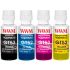 Комплект чорнил WWM GT52 для HP Jet Ink Tank 115 4х100г BP/C/M/Y Пігмент/Водорозчинні (GT53SET)