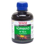 Чорнило WWM для HP №10/11/12 200г Black водорозчинне (H12/B)