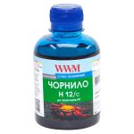 Чорнило WWM для HP №10/11/82 200г Cyan водорозчинне (H12/C)