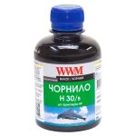 Чорнило WWM для HP №21/121/122 200г Black водорозчинне (H30/B)
