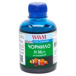 Чорнило WWM для HP №22/134/121 200г Cyan водорозчинне (H35/C) для СНПЧ