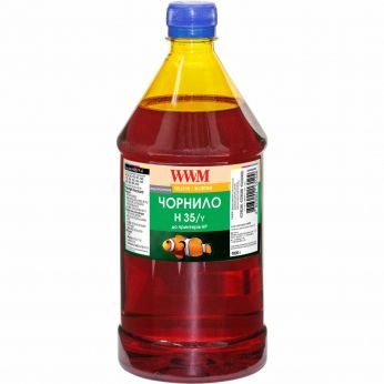 Чорнило WWM для HP №22/134/121 1000г Yellow водорозчинне (H35/Y-4) для СНПЧ