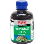 Чорнило WWM для HP №711 200г Black пігментне (H71/BP)