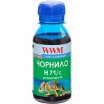 Чорнило WWM для HP №711 100г Cyan водорозчинне (H71/C-2)