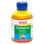 Чорнило WWM для HP №177/85 200г Yellow водорозчинне (H77/Y)