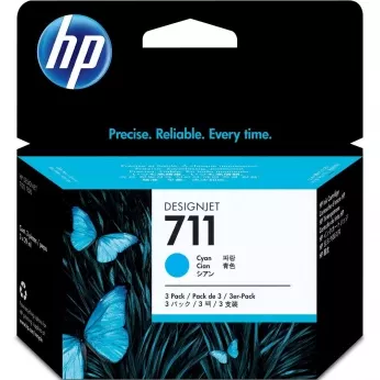 Картридж HP DesignJet T120/T520 HP 711 Cyan (CZ134A)
