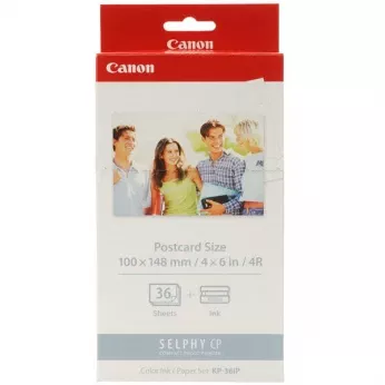 Набор Canon SELPHY CP790/CP800/CP910 Color,картридж+бумага 100мм х 148мм, 36л Color (7737A001)
