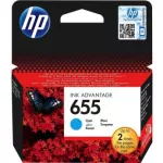 Картридж HP DJ Ink Advantage 3525/4615/4625 HP 655 Cyan (CZ110AE)