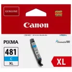 Картридж Canon Pixma TS6140/TS8140 CLI-481XL C Cyan (2044C001)