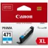 Картридж Canon Pixma MG5740/MG6840 CLI-471C XL Cyan (0347C001)