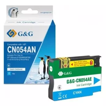 Картридж G&G для HP Officejet 6700 Premium HP 933XL Cyan (G&G-CN054AE)