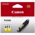Картридж Canon Pixma MG5440/MG6340/iP7240 CLI-451Y Yellow (6526B001)