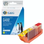 Картридж G&G для Canon Pixma MG5440/MG6340/MG7240 аналог 6526B001 Yellow (G&G-6526B001H)