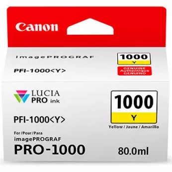 Картридж Canon imagePROGRAF Pro-1000 PFI-1000  Yellow (0549C001)