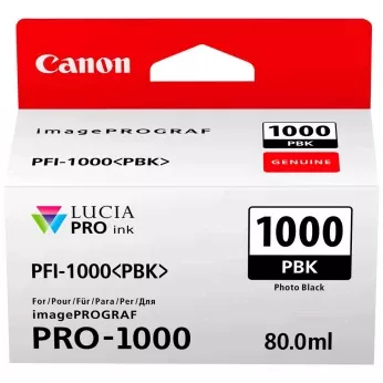 Картридж Canon imagePROGRAF Pro-1000 PFI-1000 Photo Black (0546C001)