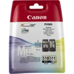 Комплект струменевих картриджів Canon Pixma MP230/MP250/MP270 PG-510/CL-511 Black/Color (2970B010)