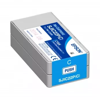 Картридж Epson SJIC22P TM-C3500 Cyan (C33S020602)
