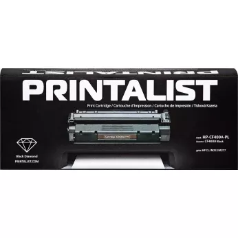 Картридж тон. PRINTALIST для HP LJ M252/M277 аналог CF400A Black ( 1500 ст.) (HP-CF400A-PL)
