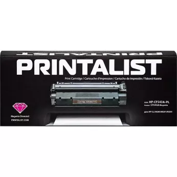 Картридж тон. PRINTALIST для HP CLJ M280/M281/M254 аналог CF543A Magenta ( 1300 ст.) (HP-CF543A-PL)