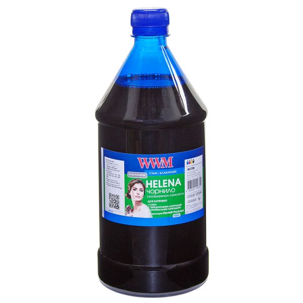 Чернило WWM HELENA для HP 1000г Cyan водорастворимое (HU/C-4)