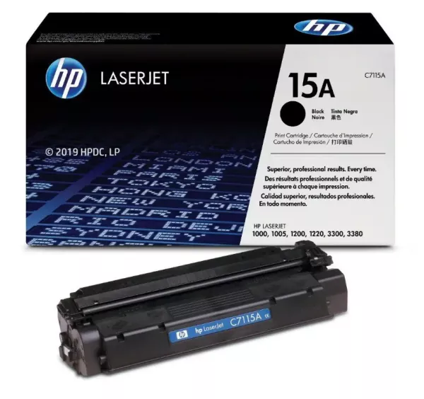 Картридж оригінальний HP 15А (C7115A) Black