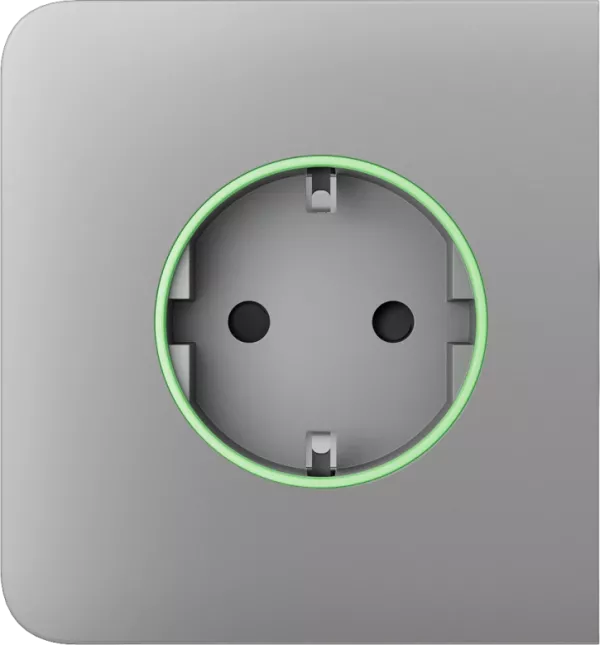 Боковая панель для встроенной розетки Ajax SideCover (smart) Fog