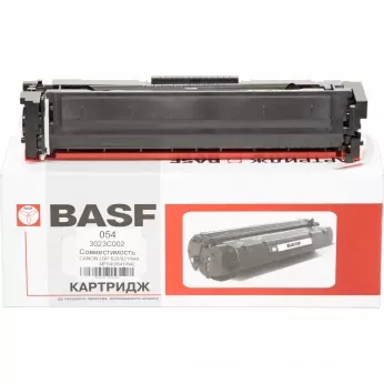 Картридж тон. BASF для Canon 054, LBP-620/621/623, MF640/641 аналог 3023C002 Cyan ( 1200 ст.) (BASF-KT-3023C002)