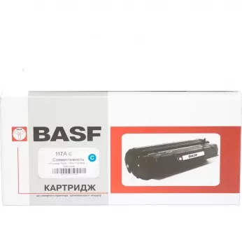 Картридж тон. BASF для HP CLJ 150/178/179 аналог W2071A Cyan (BASF-KT-W2071A-WOC) без чіпа