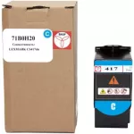 Картридж тон. BASF для Lexmark CS417dn аналог 71B0H20 Cyan ( 3000 ст.) (BASF-KT-71B0H20) Картридж тон. BASF для Lexmark CS417dn аналог 71B0H20 Cyan ( 3000 ст.) (BASF-KT-71B0H20)