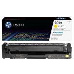 Картридж оригінальний з заправкою HP CF402X / 201X Yellow